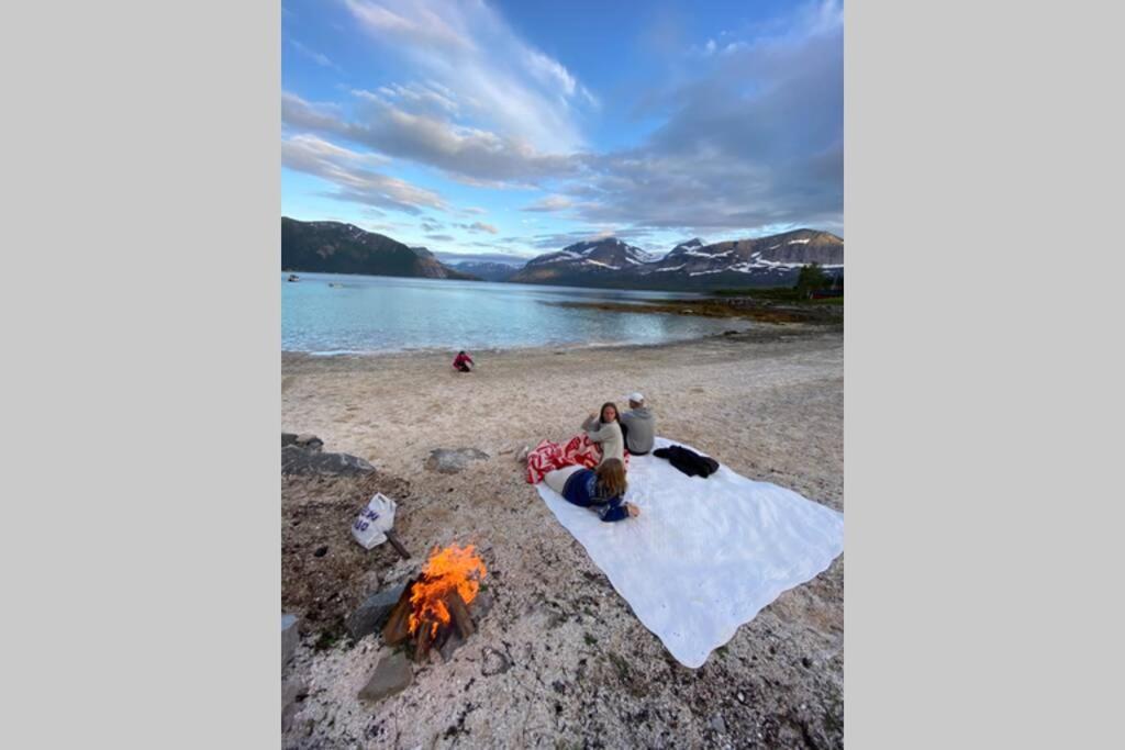 Unique holdiay home in spectacular Efjord Ballangen Extérieur photo