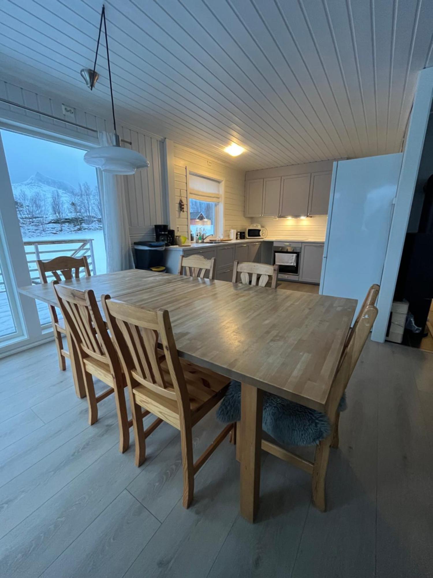 Unique holdiay home in spectacular Efjord Ballangen Extérieur photo
